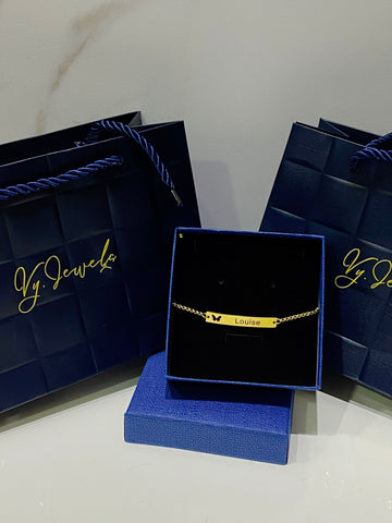 Bracelet personnalisé 10 caractères
