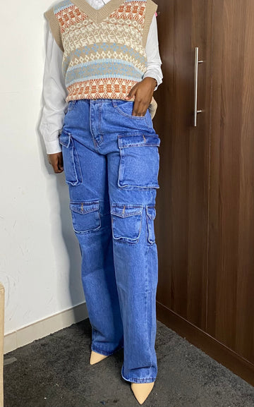 Oversize cargo 3 poches