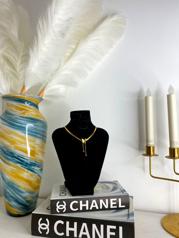 Collier papillon shiny