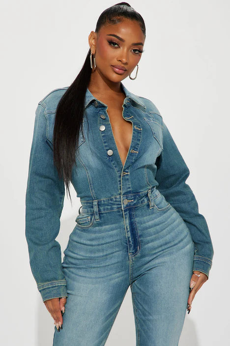 Denim Combinaison