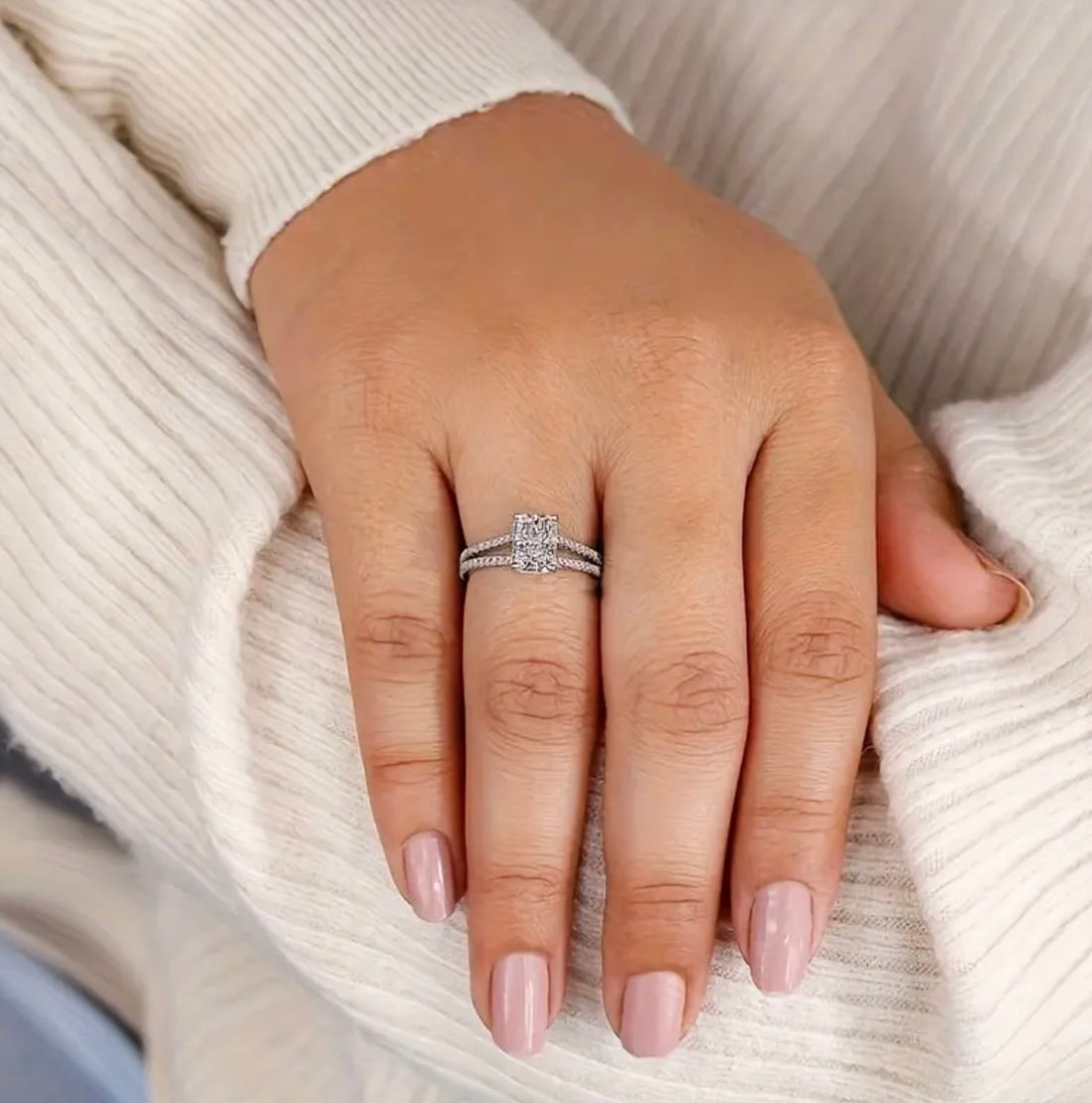 Bague de fiançailles SS925