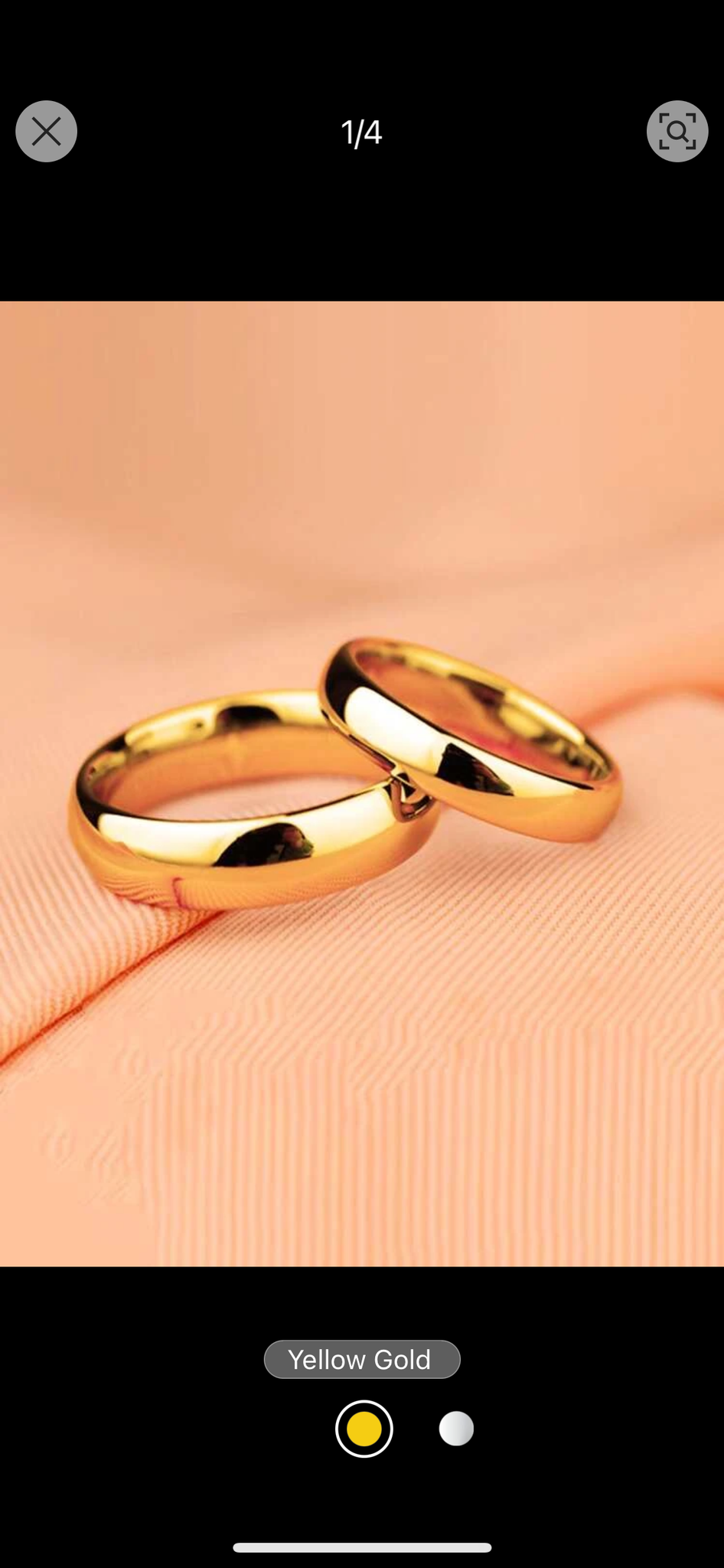 Wedding Ring set Steel