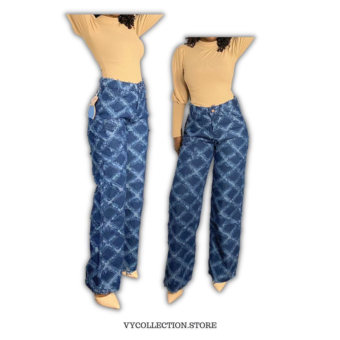 Pantalon cargo déchiré